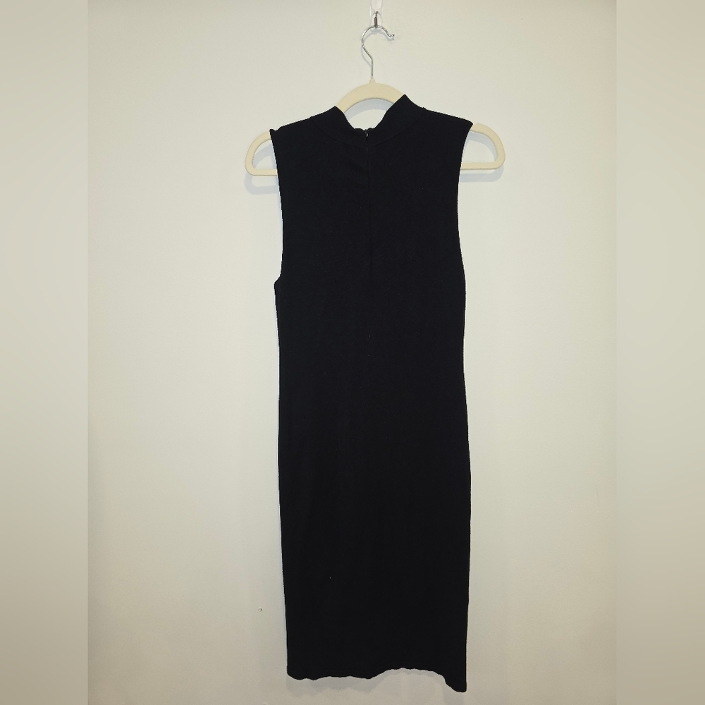 Vince Camuto Black Cutout Long Sweater Dress Size 10 Nwt - Picture 5 of 12